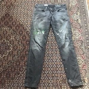Gap skinny Jeans I painted in
